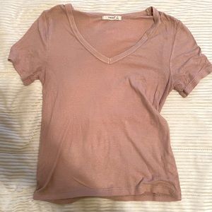 Plain pink tee